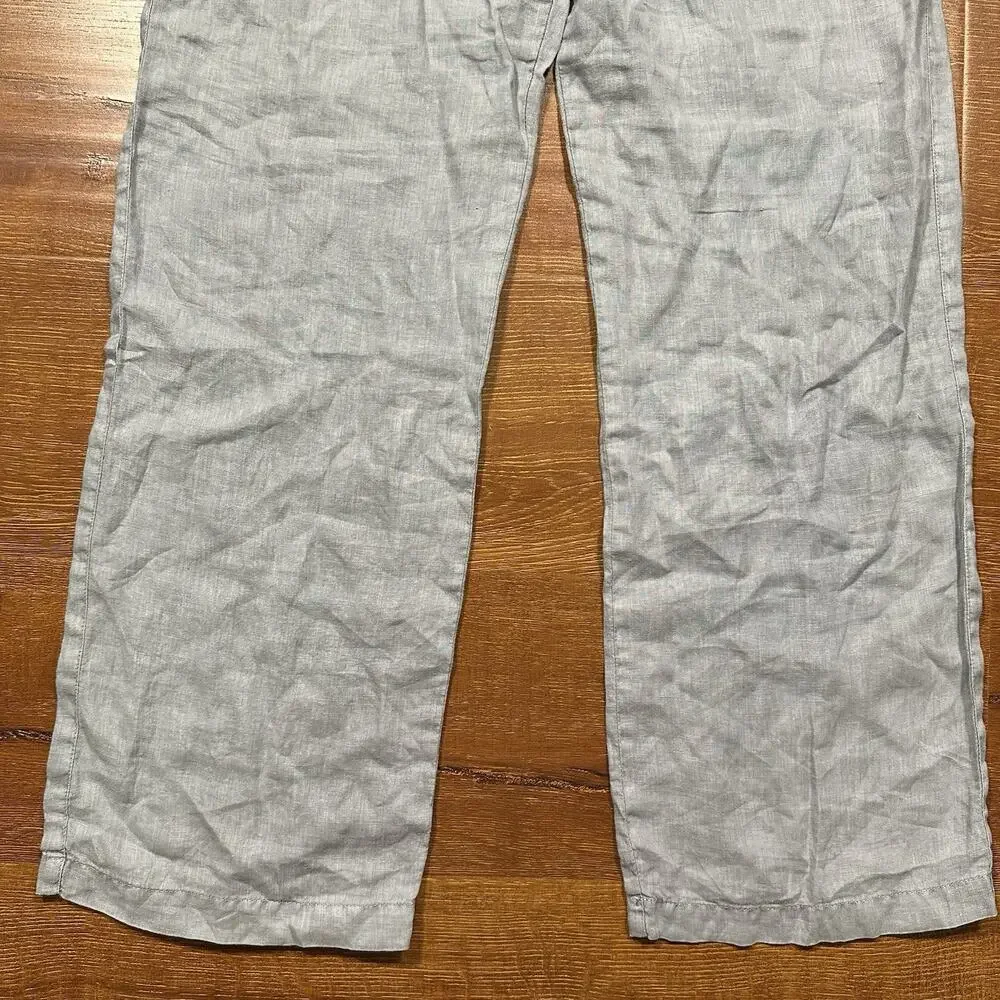 James Perse Wide Leg Pants Womens 1 S Gray Wide Leg Relaxed Fit Contemporary
